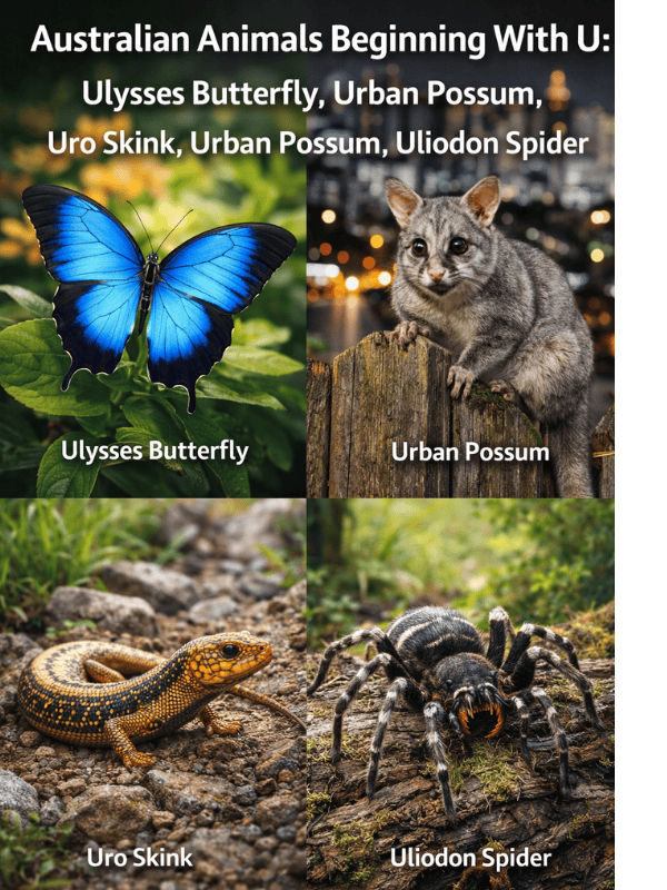 Animals Beginning With U