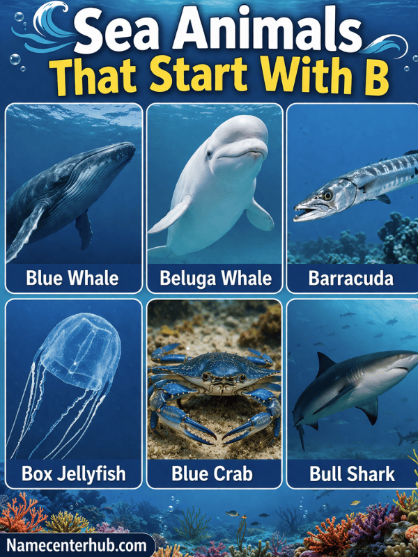 Animals That Start With B