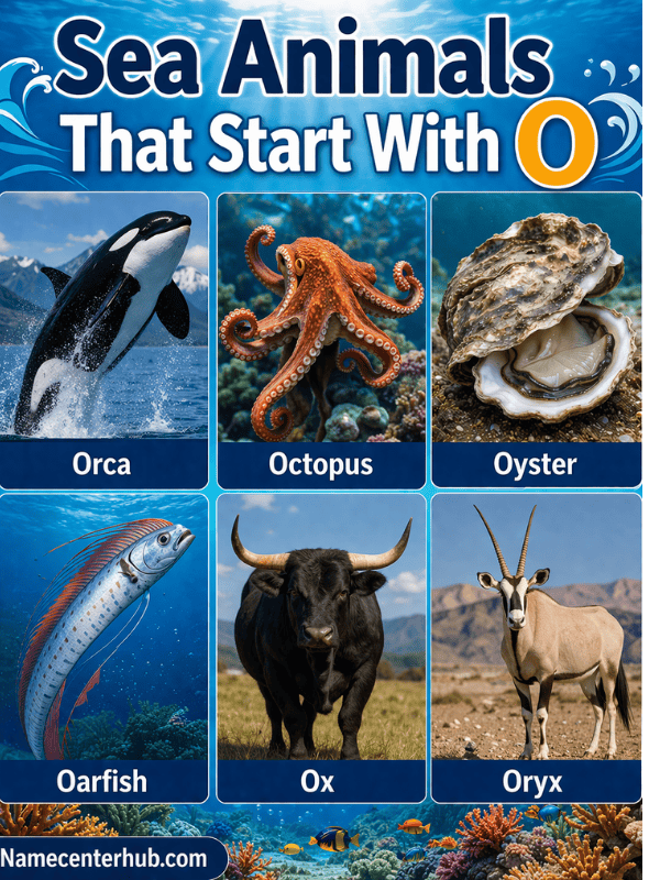 Animals That Start With O