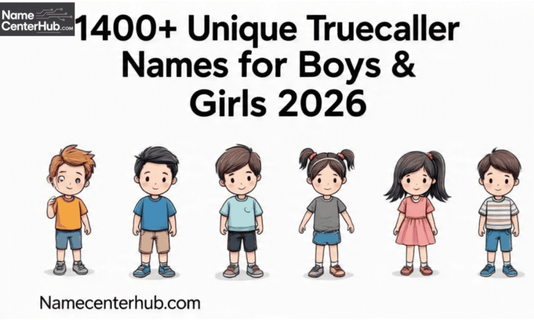 Unique Truecaller Names