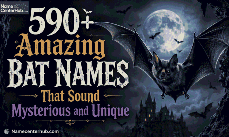 Amazing Bat Names