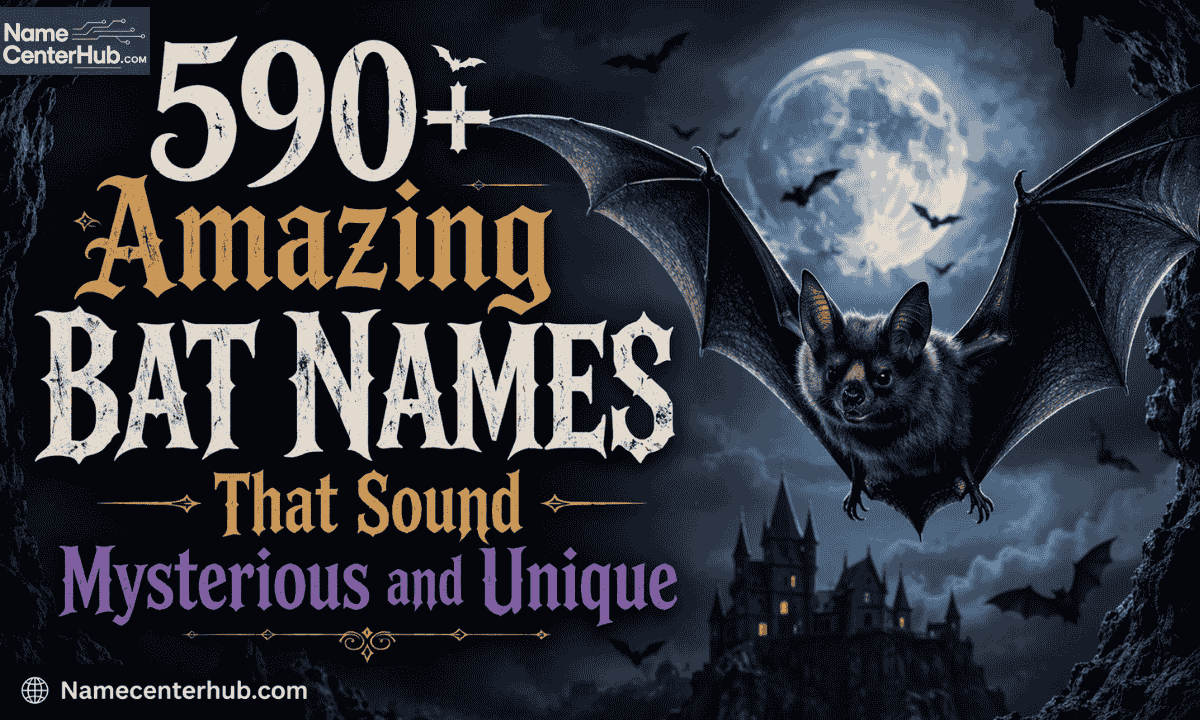 How Many Bat Names 590+ Amazing Bat Names That Sound Mysterious and Unique