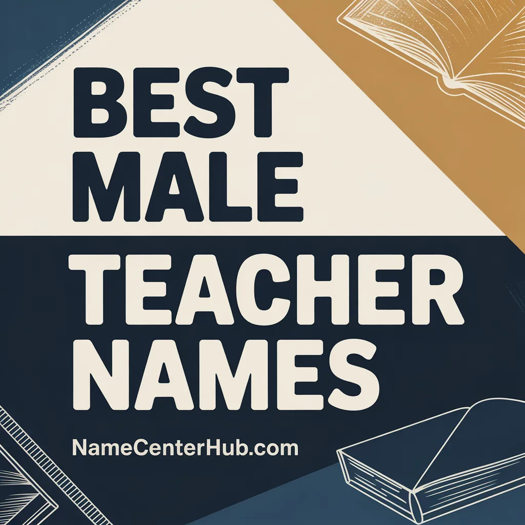 Best Male Teacher Names