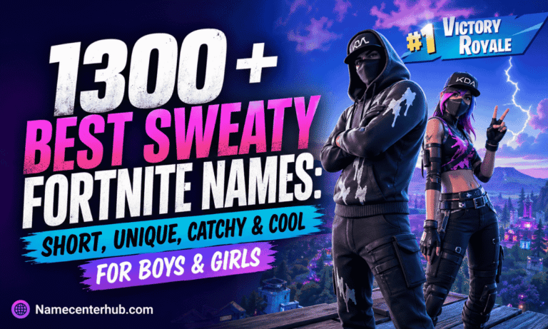 Best Sweaty Fortnite Names