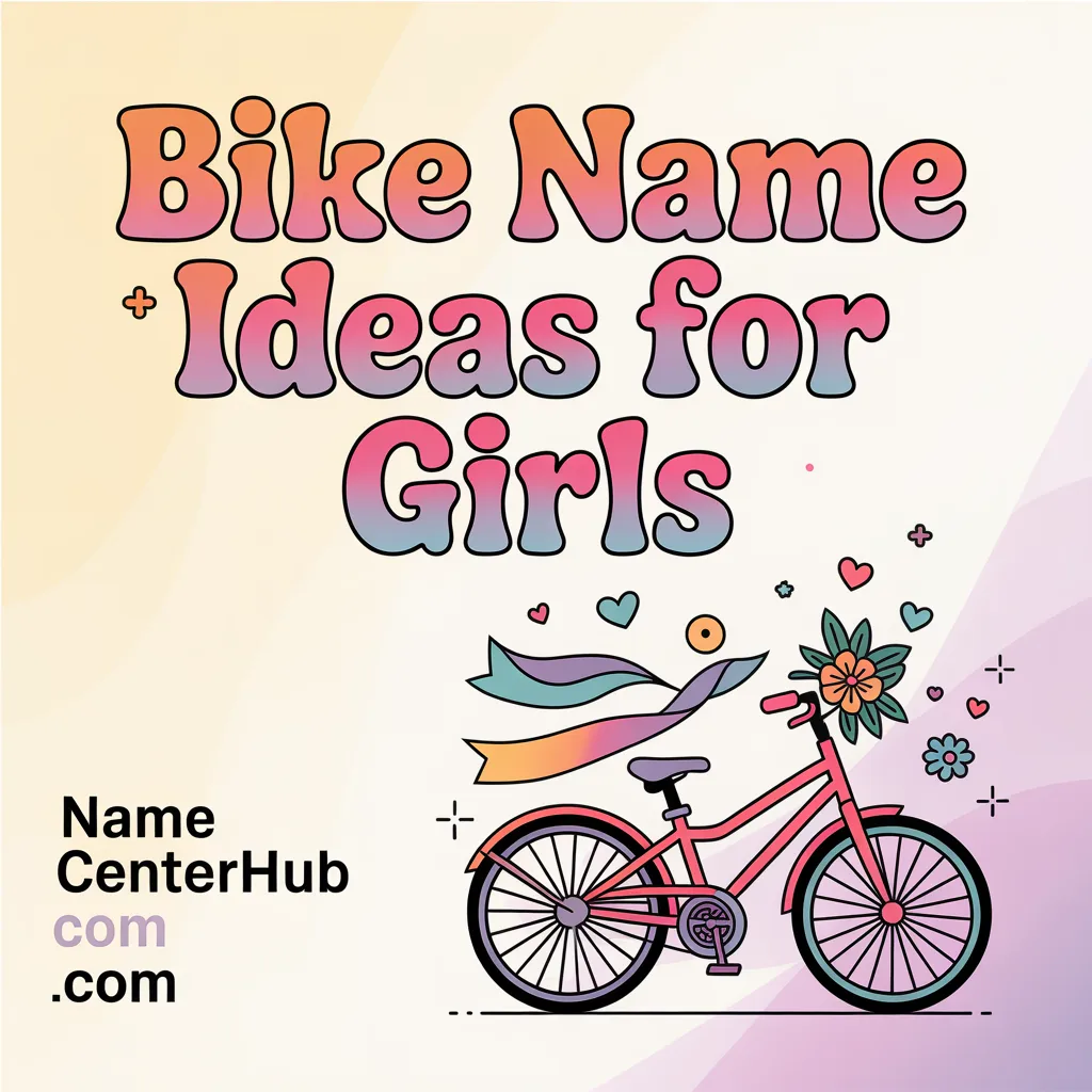 Bike Name Ideas for Girls