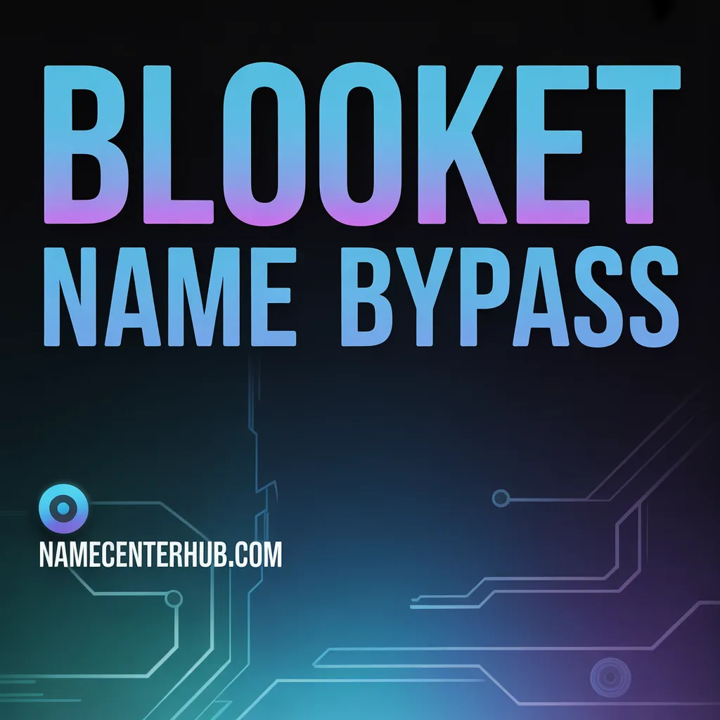 Blooket Name Bypass