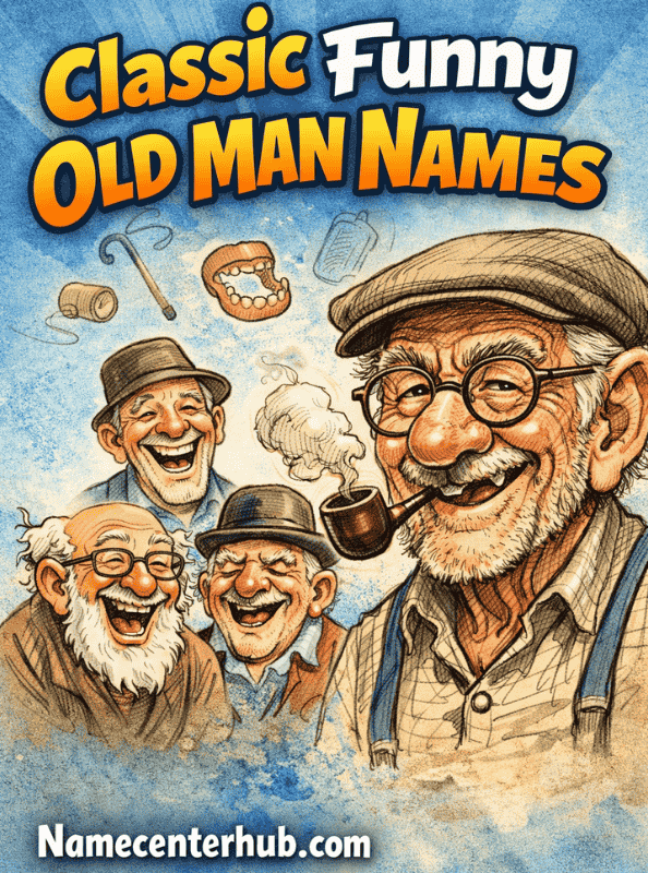 Classic Funny Old Man Names