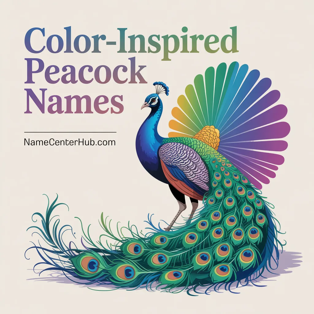 Color-Inspired Peacock