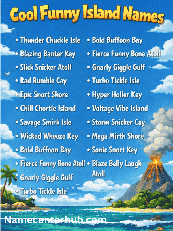 Cool Funny Island Names