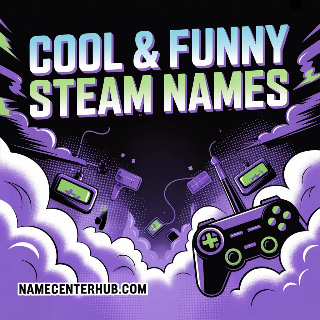 Cool & Funny Steam Names