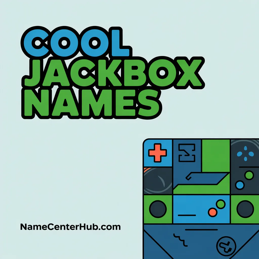 Cool Jackbox Names