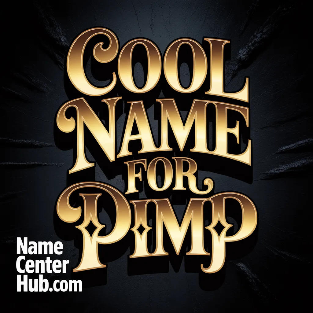 Cool Name for Pimp