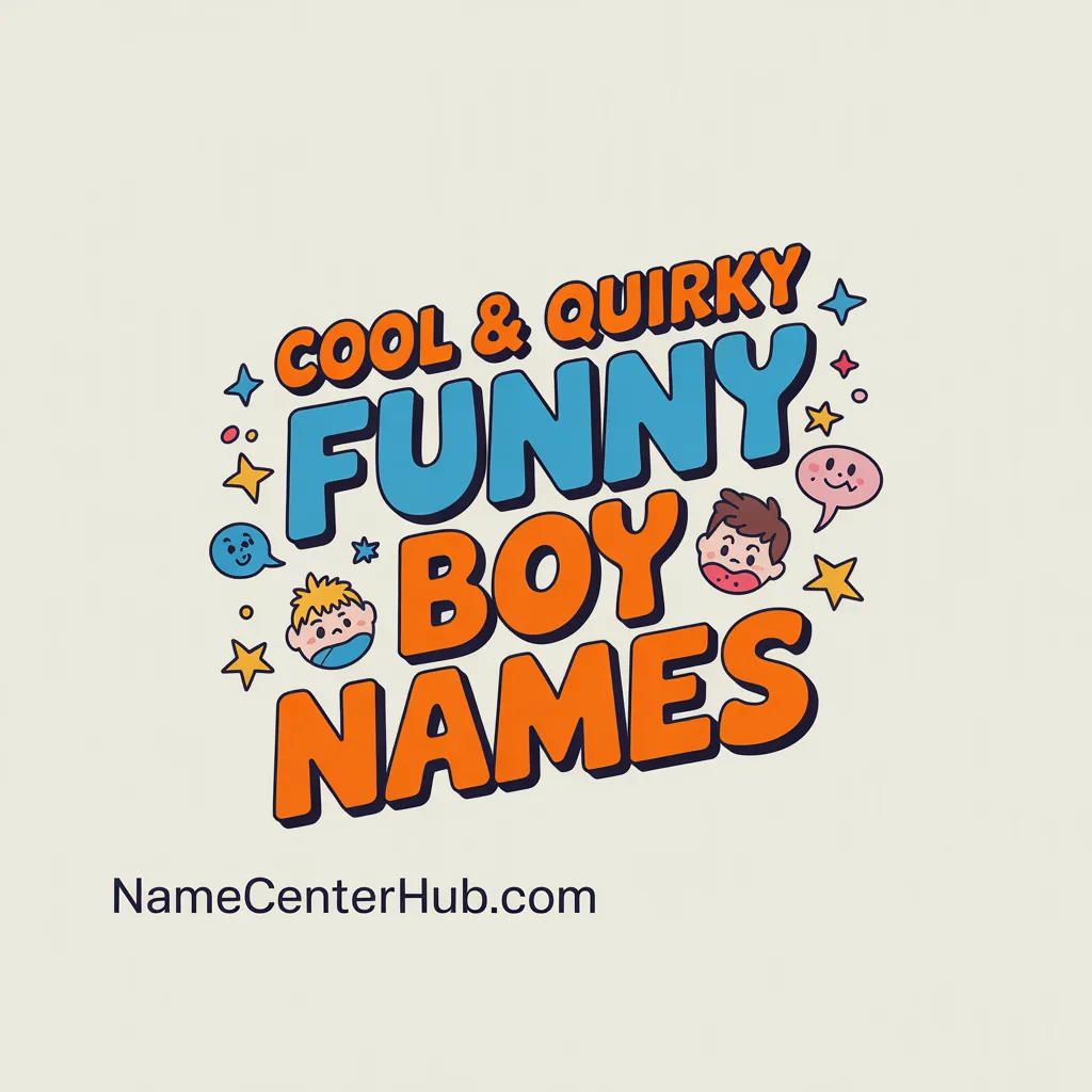 Cool & Quirky Funny Boy Names