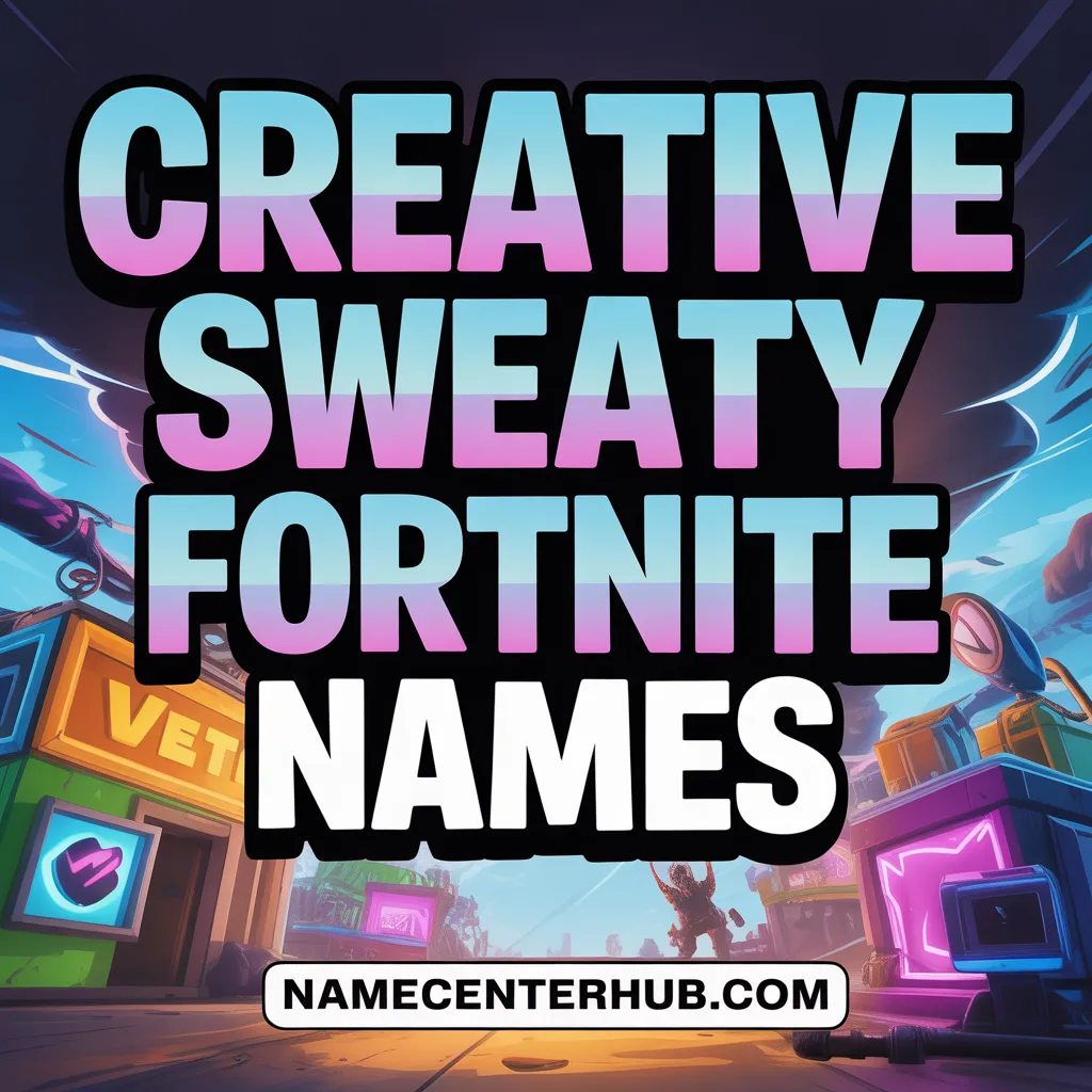 Creative Sweaty Fortnite Names