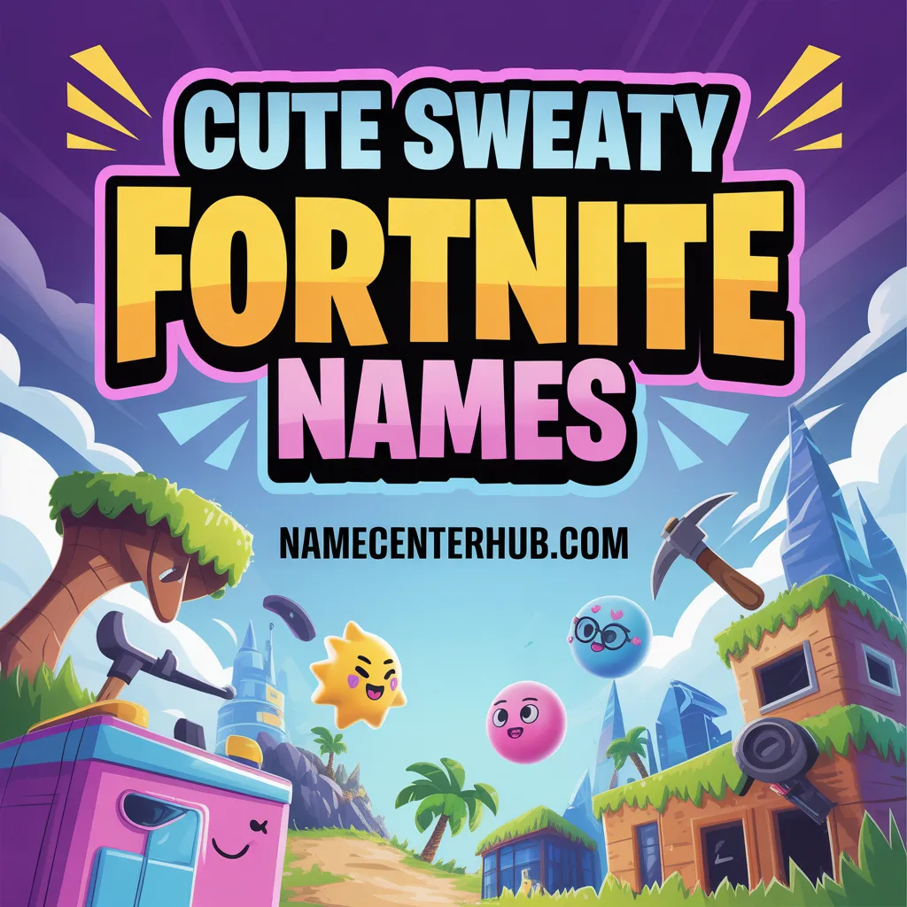 Cute Sweaty Fortnite Names