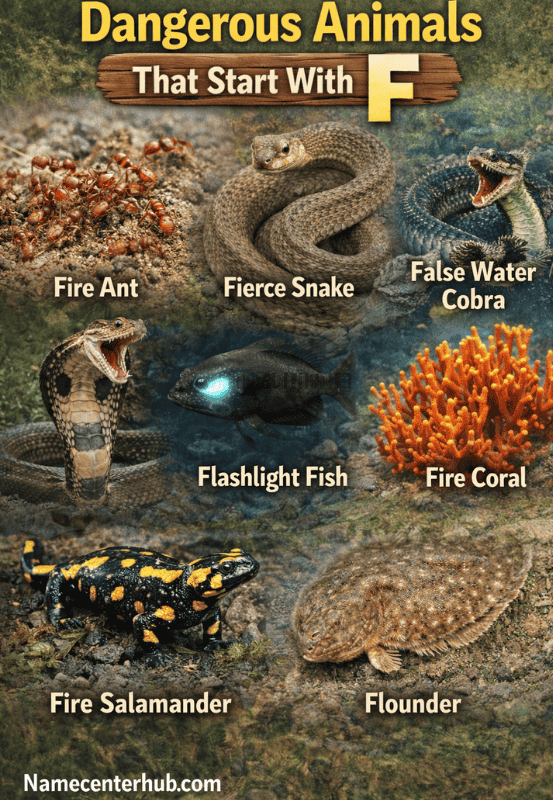 Dangerous Animals That Start With F