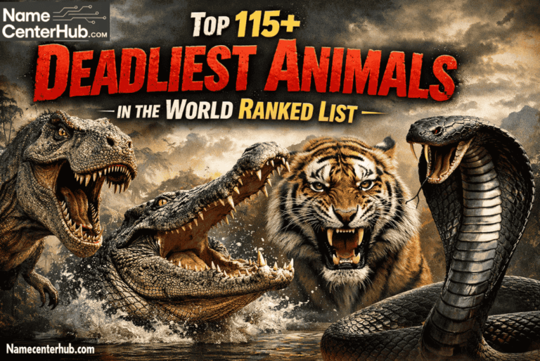 Deadliest Animals in the World