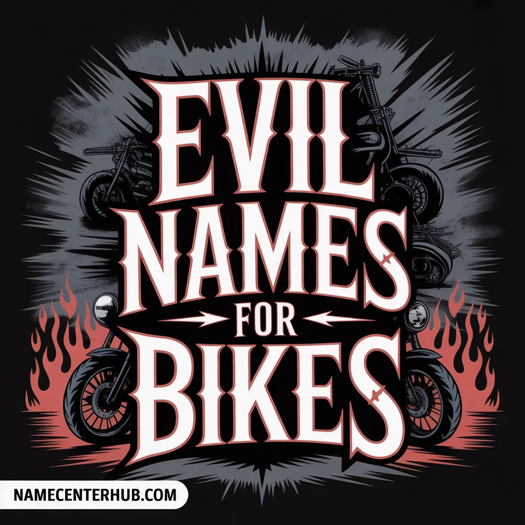 Evil Names for Bikes