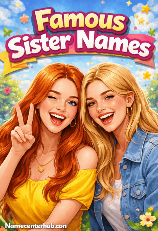 Famous Sister Names .