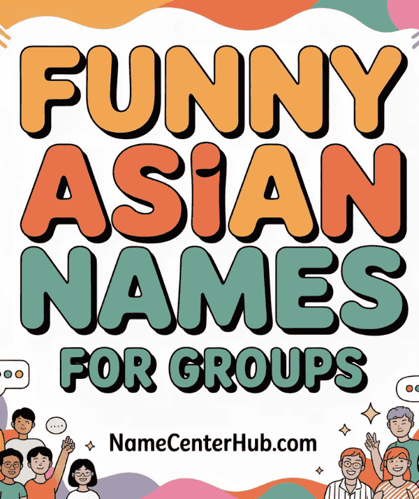 Funny Asian Names for Groups