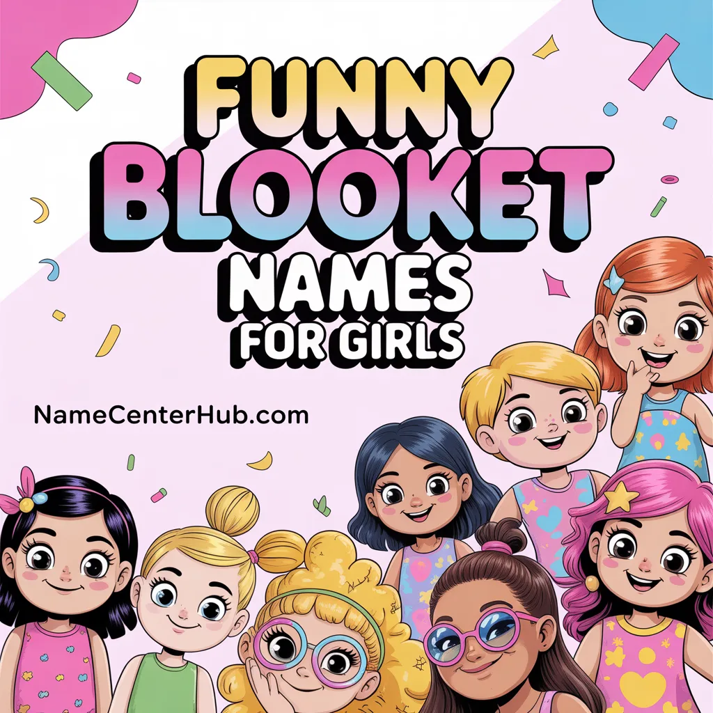 Funny Blooket Names for Girls