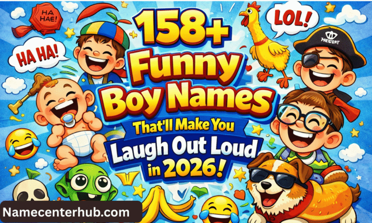 Funny Boy Names That’ll Make You Laugh