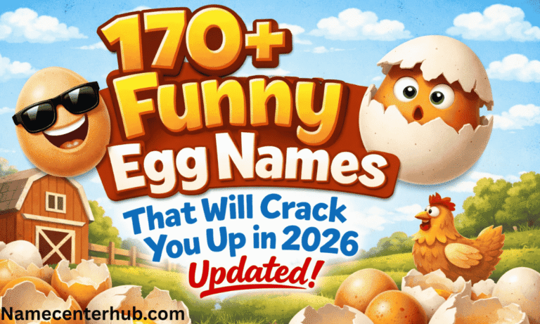 Funny Egg Names