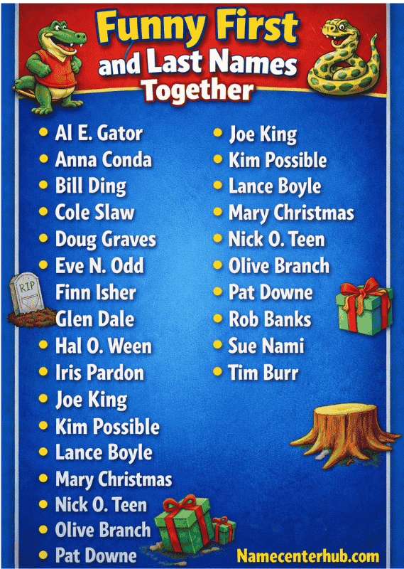 Funny First and Last Names Together