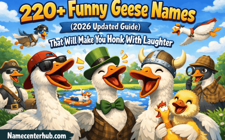 Funny Geese Names