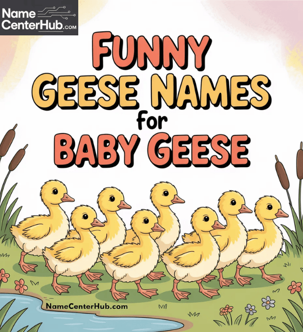 Funny Geese Names For Baby Geese
