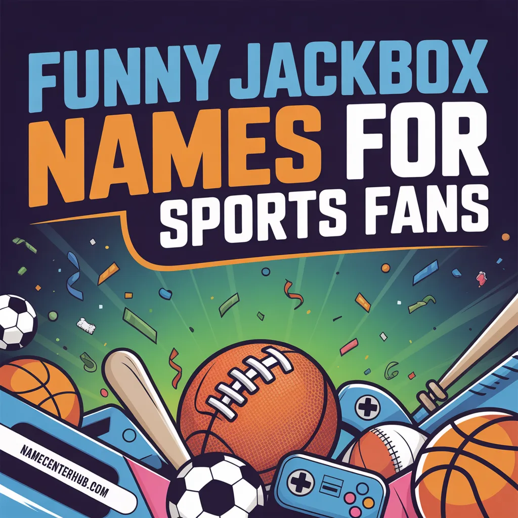 Funny Jackbox Names for Sports Fans