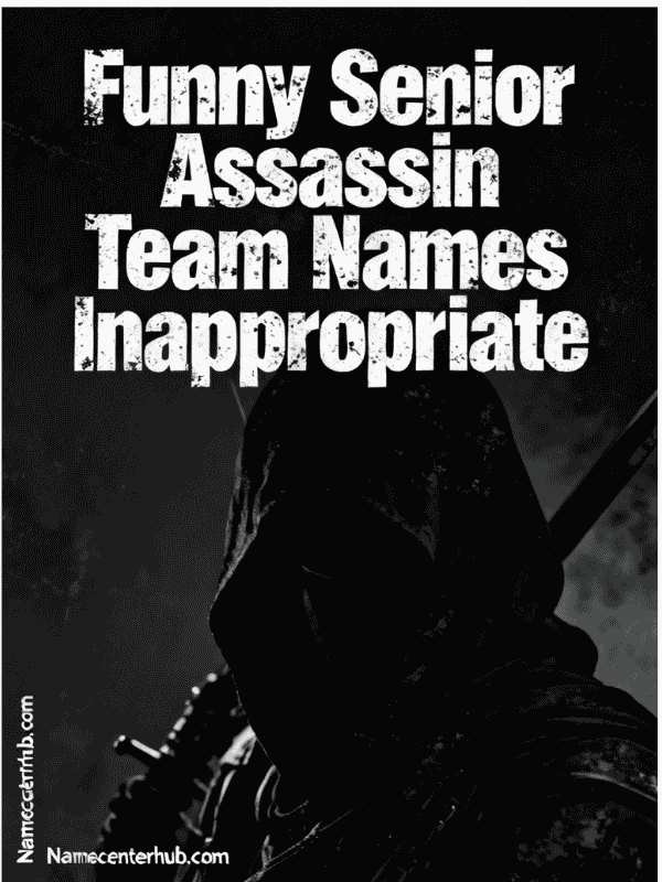 Funny Senior Assassin Team Names Inappropriate