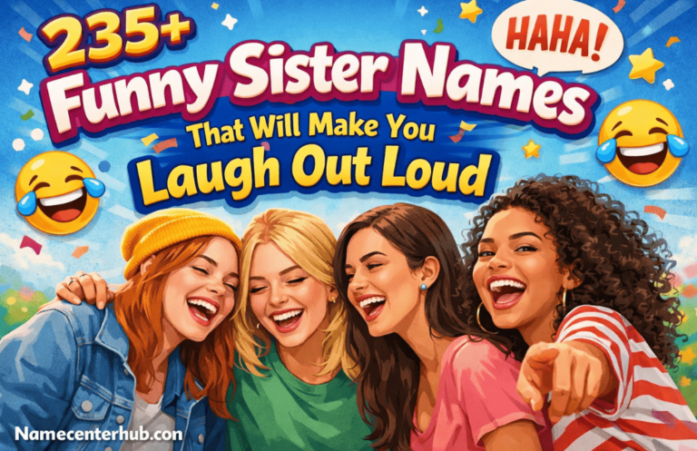 Funny Sister Names