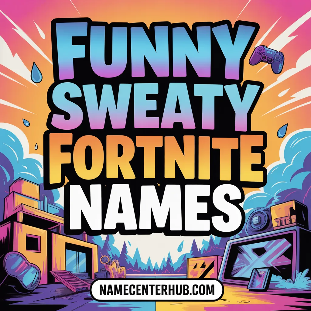 Funny Sweaty Fortnite Names