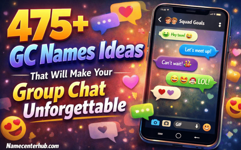GC Names Ideas