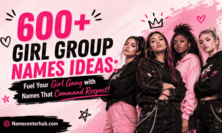 Girl Group Names Ideas
