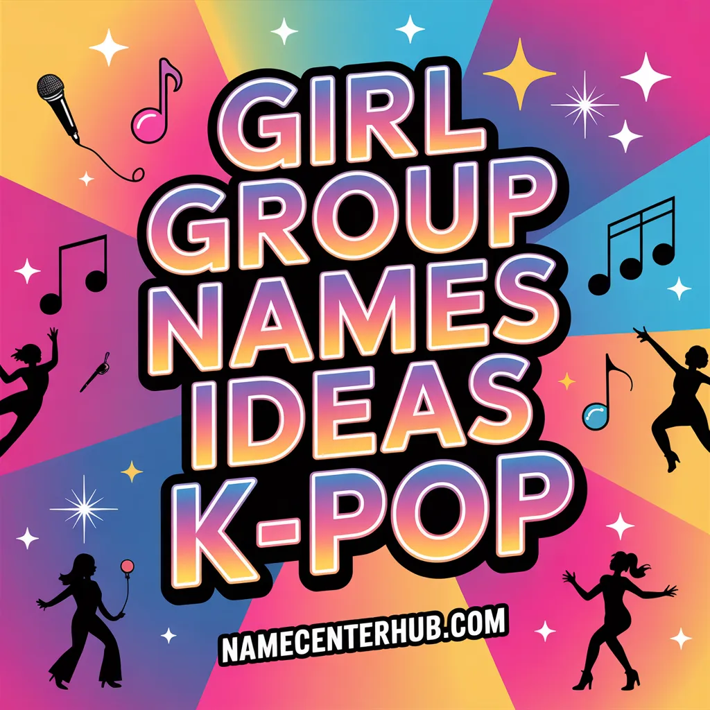Girl Group Names Ideas K-Pop