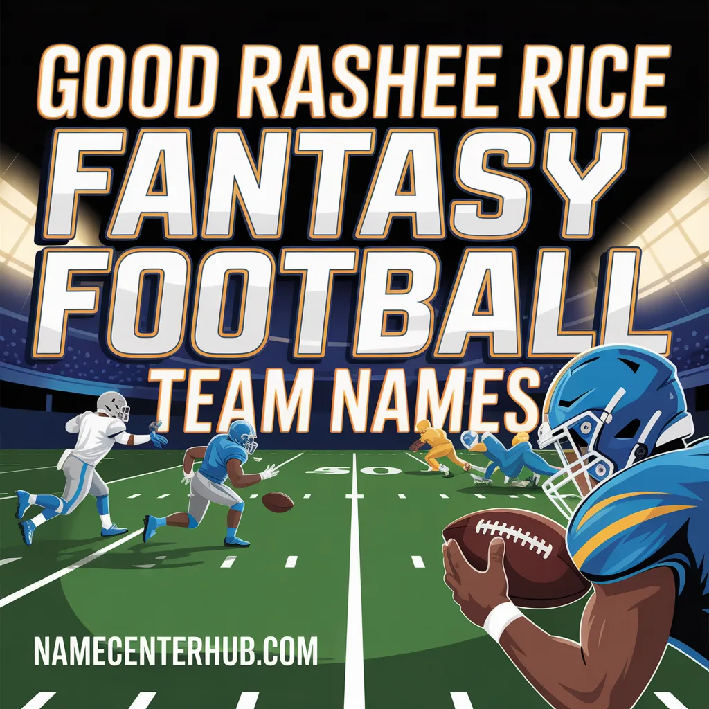 Good Rashee Rice Fantasy Football Team Names