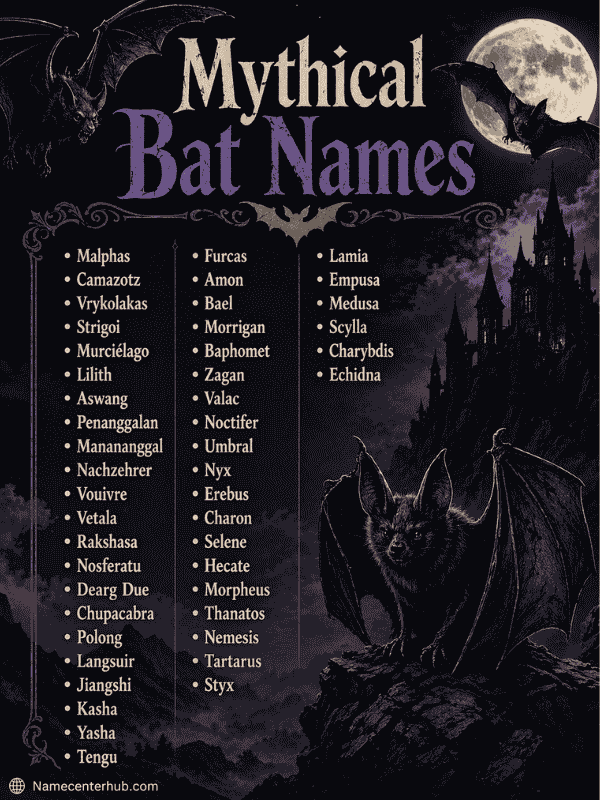 Mythical Bat Names