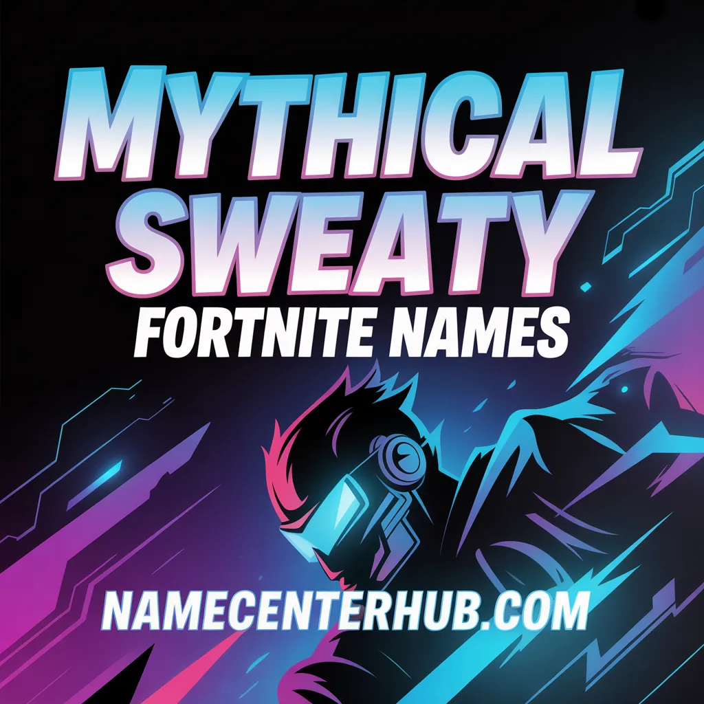 Mythical Sweaty Fortnite Names