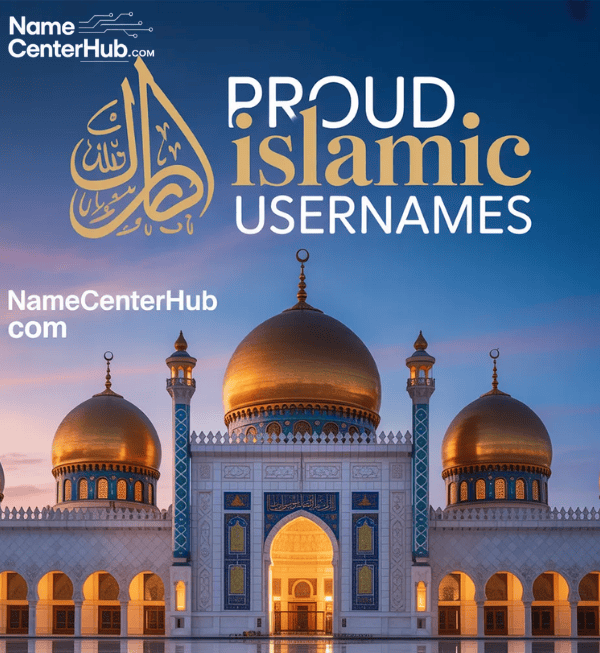 Proud Islamic Usernames