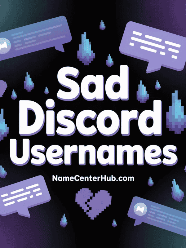 Sad Discord Usernames