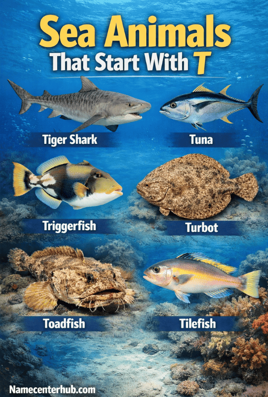 Animals That Start With T