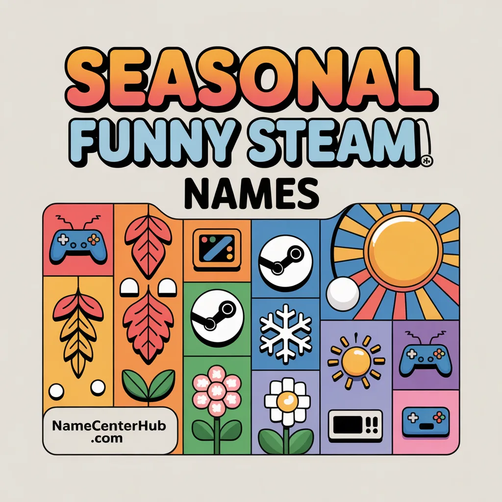 Seasonal Funny Steam Names