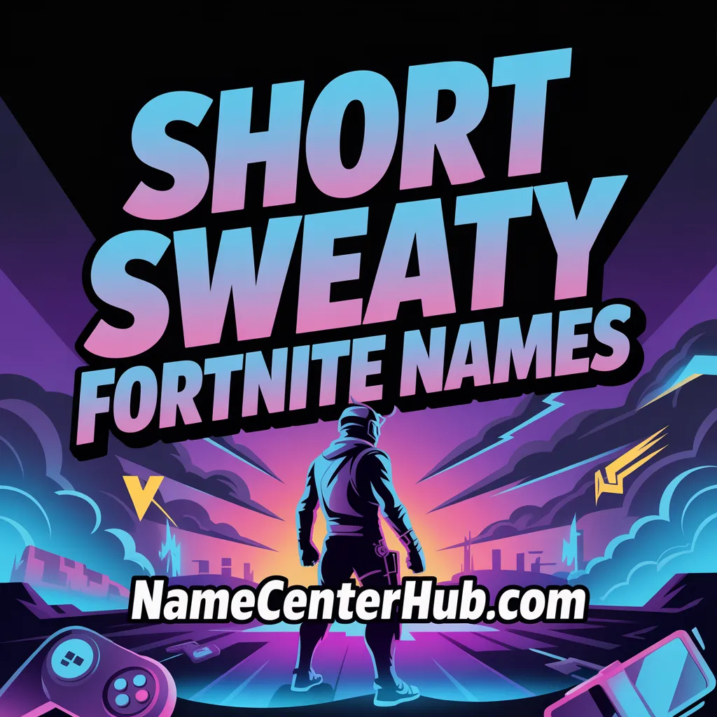 Short Sweaty Fortnite Names