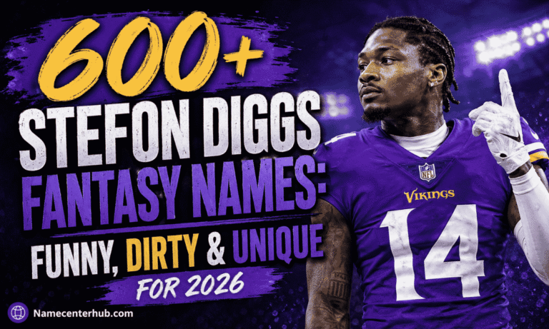Stefon Diggs Fantasy Names