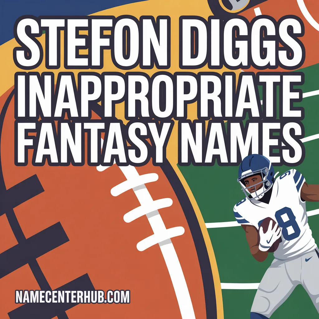 Stefon Diggs Inappropriate Fantasy Names