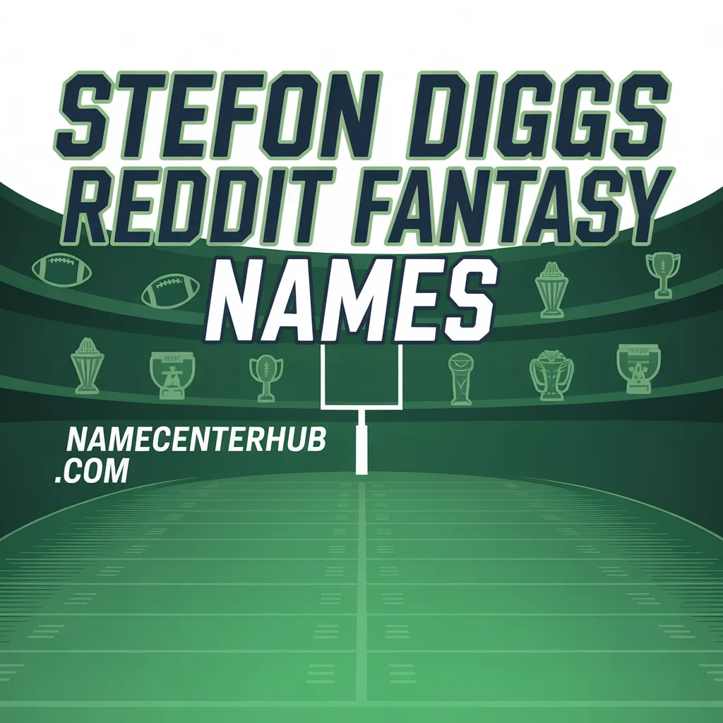 Stefon Diggs Reddit Fantasy Names