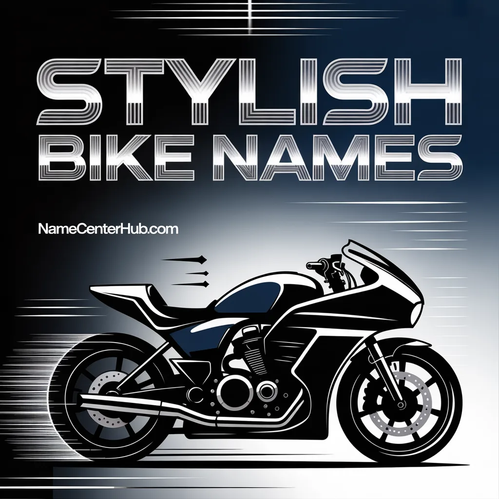 Stylish Bike Names