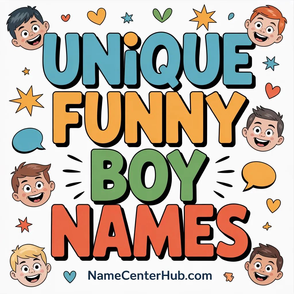Unique Funny Boy Names